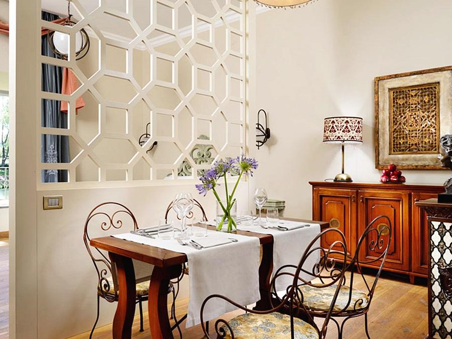 Ville Sull'Arno Firenze Eksteriør bilde A dining room